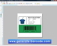   Generate Barcode Label