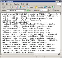   PAD Software Database