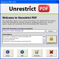   Unrestrict PDF Password