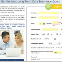   Long Term Care Insurance DataTool