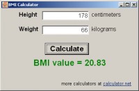   BMI Calculator