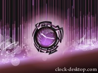   Music City Clock Live Animated Wallpaper