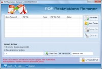   Remove print restrictions from pdf