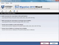 Скачать бесплатно Migrate Domino Mailbox to Exchange