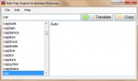   Kets Free English to German dictionary