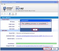   Splitting PST files in Outlook