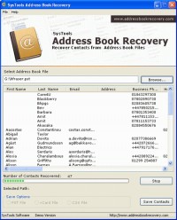  Outlook PST File Address Book Converter