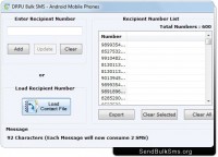   Send Bulk SMS Android Mac