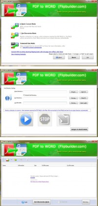   FlipBuilder PDF to Word (Freeware)