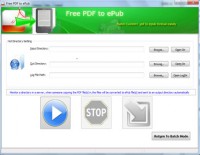   FlyWinSoft Free PDF to ePub Maker