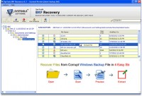  Restore BKF File Backup