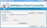   Copy vCard Contacts to Outlook