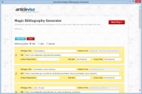   Magic Bibliography Generator