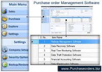   Purchase Orders Organizer