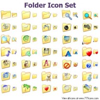   Folder Icon Set for Bada