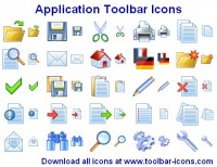   Application Toolbar Icons
