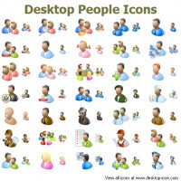   Desktop People Icons for Bada