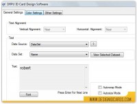   ID Card Maker Program