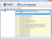   MSG to PST Converter Tool