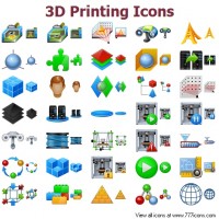   3D Printing Icons for Bada