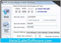   Healthcare Barcode Label Software