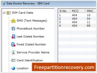   Restore SIM Card SMS