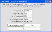   Car Payment Calculator Buddy
