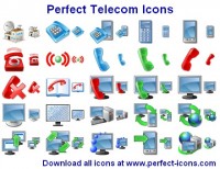   Perfect Telecom Icons