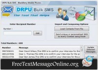   Text Message Software for Blackberry