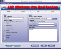   ABC Windows Live Mail Backup