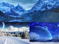   Frozen Places Animated Wallpaper