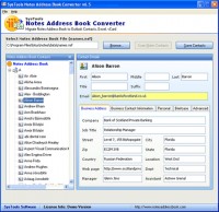   Export Lotus Notes Contacts to Outlook 2010