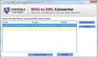   Easy MSG2EML Converter Tool