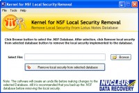   Remove Local NSF Security
