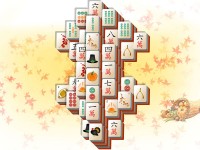   Thanksgiving Mahjong Leaf