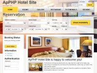   X-Voyage Template for ApPHP Hotel Site