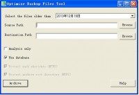   Optimize Backup Files Tool