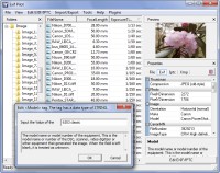   Batch Editing Plug-in for Exif Pilot