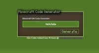   Minecraft Gift Code Generator