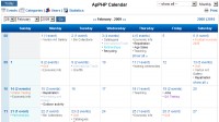  PHP Events Calendar Control