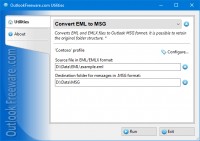 Скачать бесплатно Convert EML to MSG for Outlook