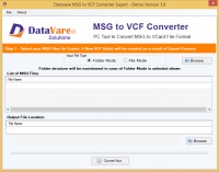   DataVare MSG to VCF Converter