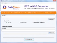   DataVare PST to NSF Converter Expert