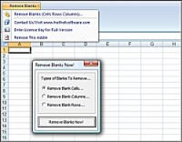 Скачать бесплатно Get Excel Remove and Delete Blank Rows Blank Columns or Blank Cells Software