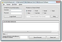   Buy GMail Extract email addresses from GMail Account
