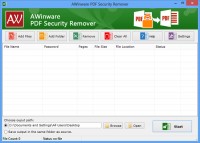   Enable pdf printing AWinware
