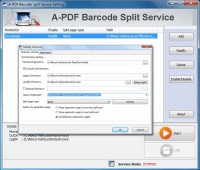   APDF Barcode Split Service