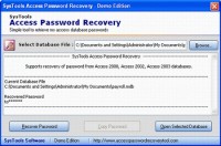   Freeware Access Password Recovery