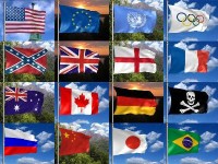 Скачать бесплатно 3D Realistic Flag Screensaver