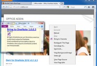   Bring to OneNote for Firefox